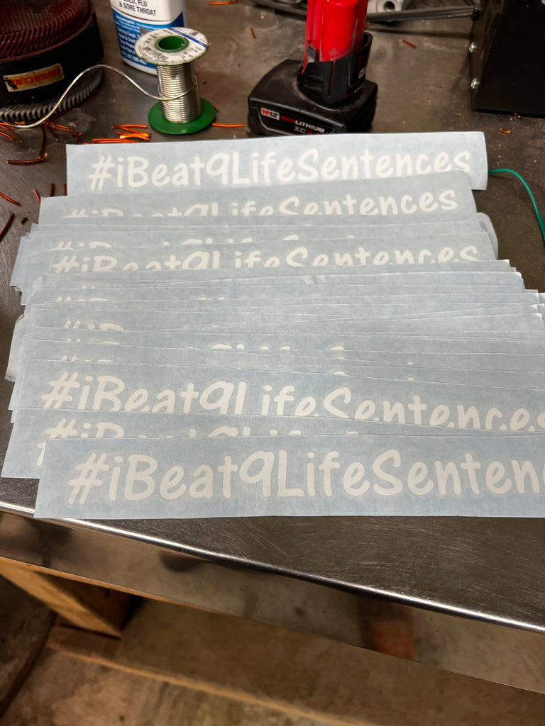 Troll, be trolled stickers. 9 life sentences