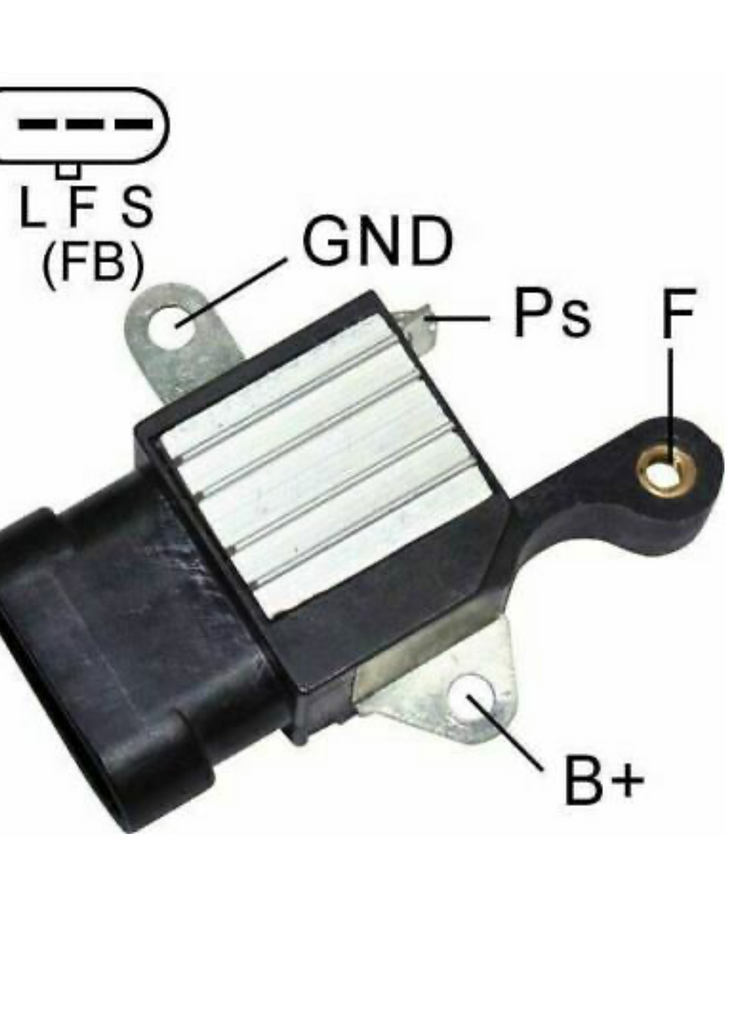 14.8v internal regulator GM pcm bypass with plug